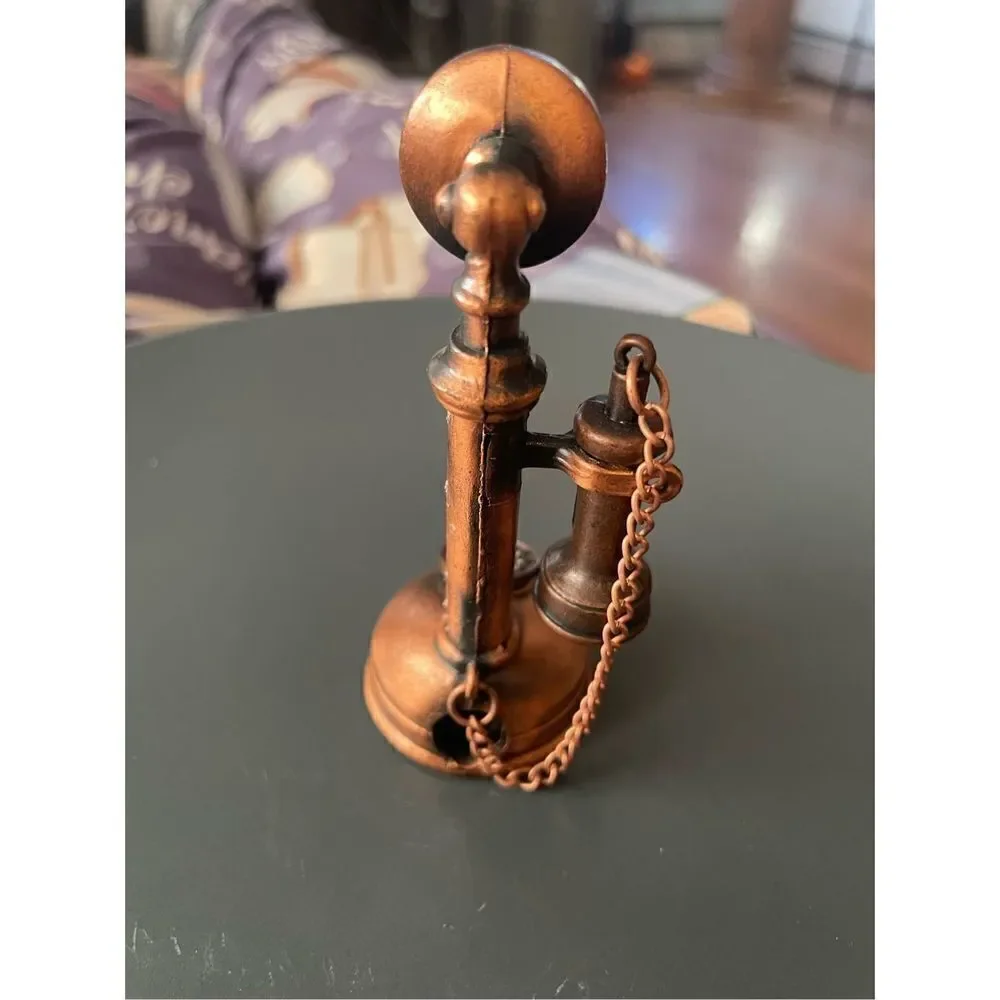 Antique Die Cast Operator Telephone Pencil Sharpener